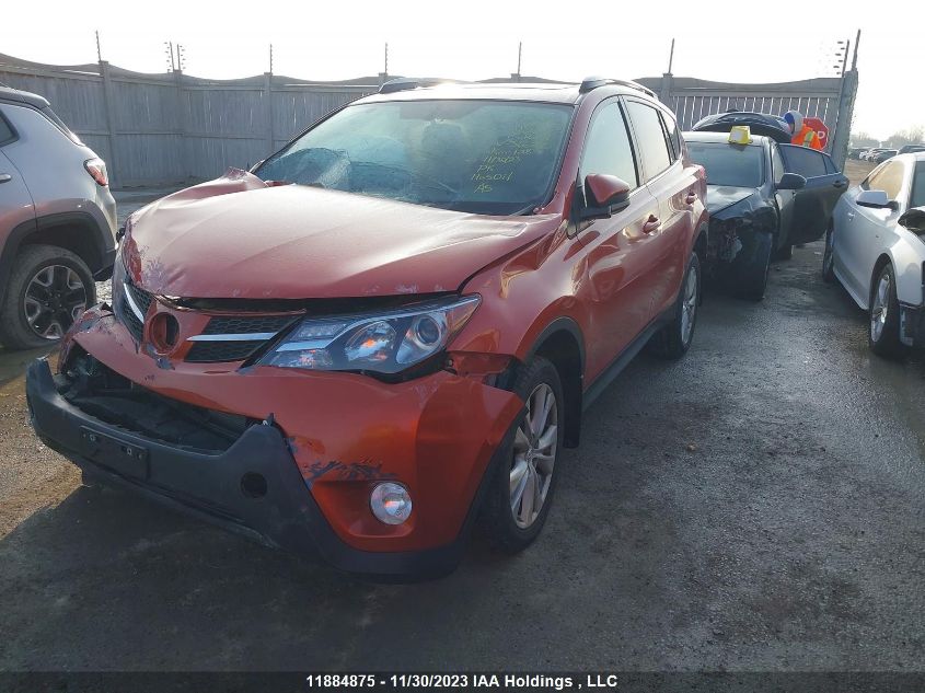 2T3DFREVXFW366240 2015 Toyota Rav4 Limited