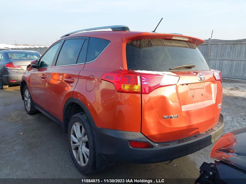 2T3DFREVXFW366240 2015 Toyota Rav4 Limited