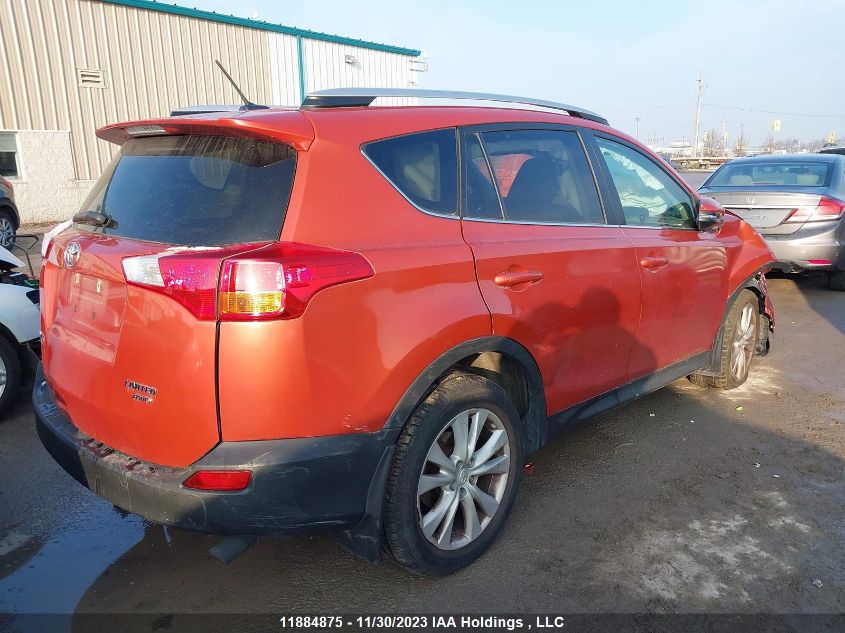 2T3DFREVXFW366240 2015 Toyota Rav4 Limited