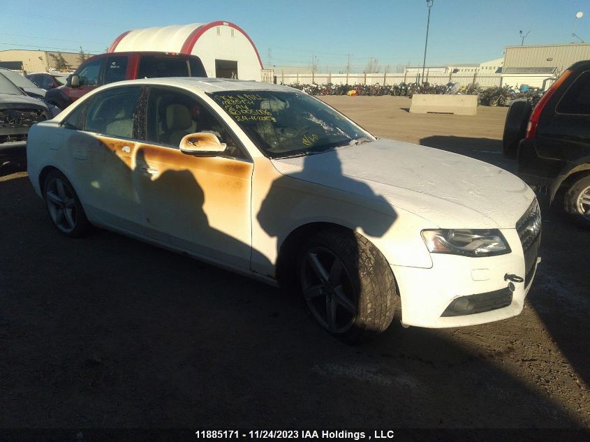 2012 Audi A4 2.0T Premium VIN: WAUFFCFL2CN005006 Lot: 11885171