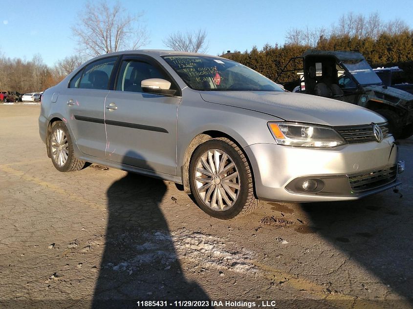 2012 Volkswagen Jetta Tdi VIN: 3VWLL7AJ4CM010954 Lot: 11885431