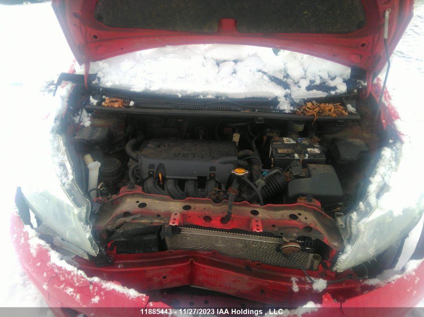 2013 Toyota Yaris VIN: JTDKTUD37DD547017 Lot: 11885443