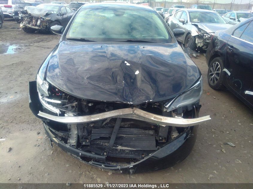 2015 Chrysler 200 Lx VIN: 1C3CCCFB7FN586095 Lot: 11885529