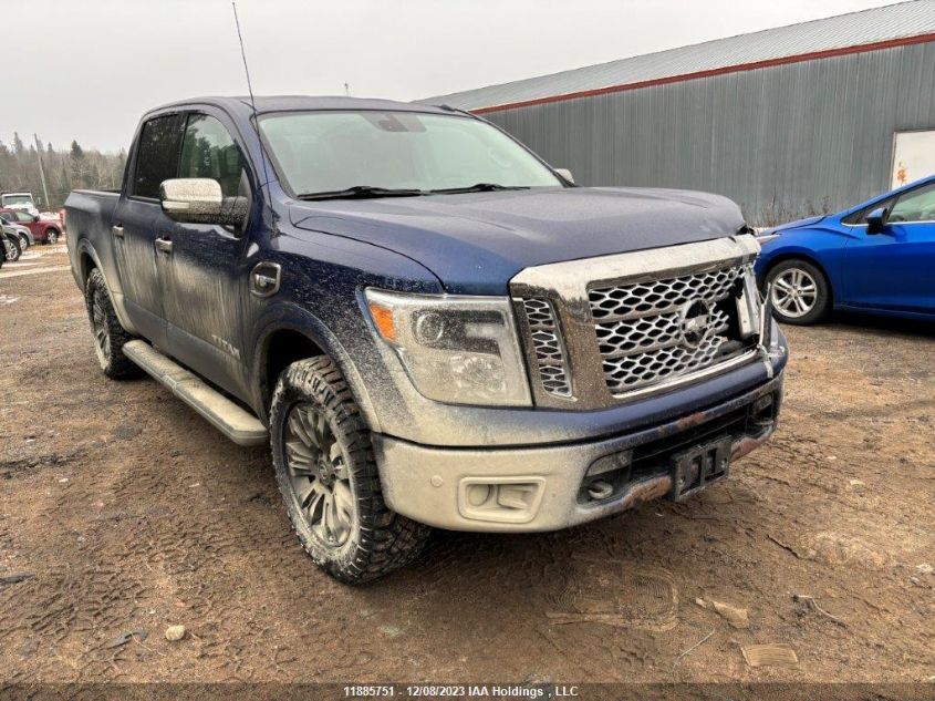 2017 Nissan Titan S/Sv/Pro-4X/Sl VIN: 1N6AA1E52HN530901 Lot: 11885751