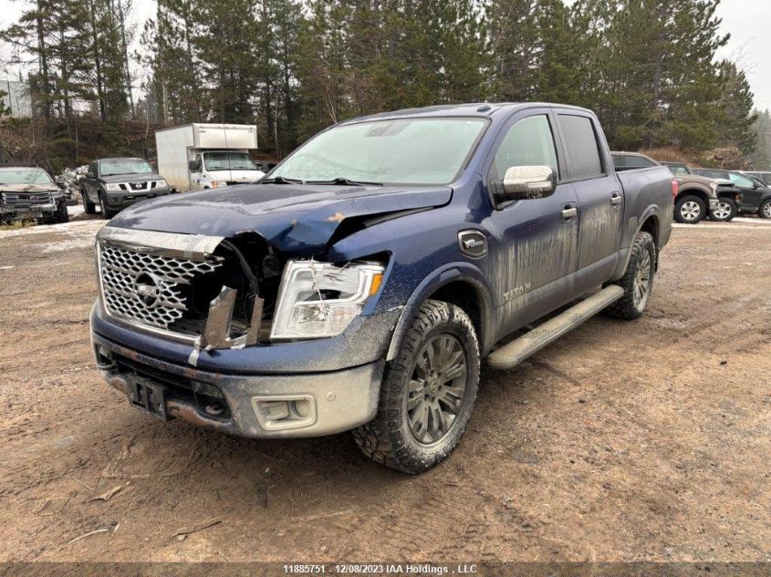 2017 Nissan Titan S/Sv/Pro-4X/Sl VIN: 1N6AA1E52HN530901 Lot: 11885751