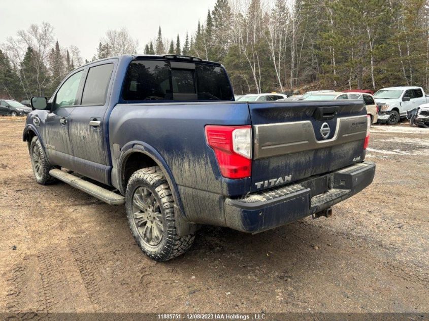 2017 Nissan Titan S/Sv/Pro-4X/Sl VIN: 1N6AA1E52HN530901 Lot: 11885751