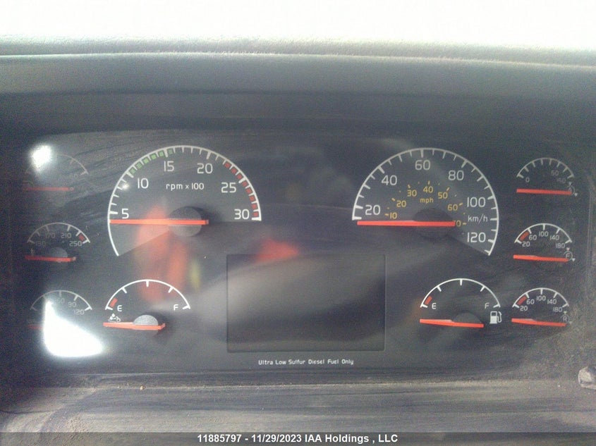 2016 Volvo Vn L VIN: 4V4NC9EH5GN949674 Lot: 11885797