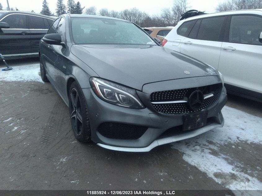 2018 Mercedes-Benz C-Class Amg C 43 VIN: 55SWF6EB9JU258931 Lot: 11885924