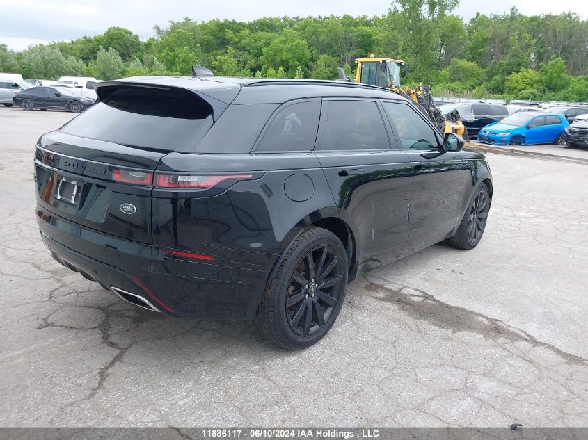 2019 Land Rover Range Rover Velar S VIN: SALYL2FV7KA225496 Lot: 11886117