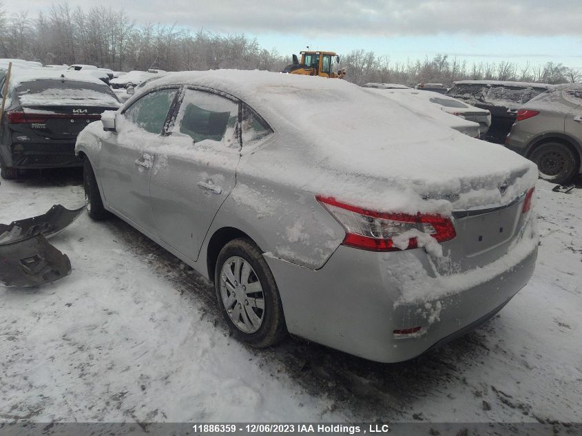 2015 Nissan Sentra VIN: 3N1AB7AP6FL653711 Lot: 11886359