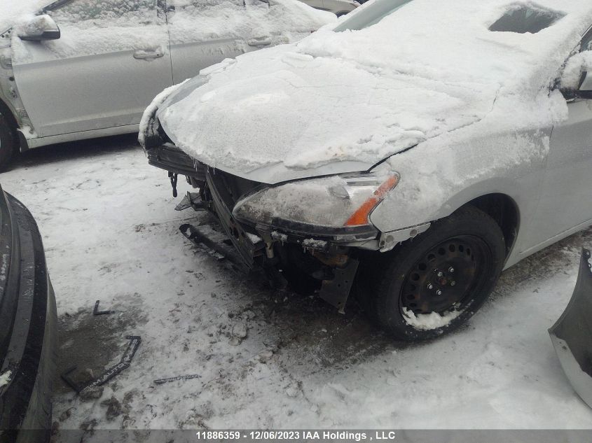 2015 Nissan Sentra VIN: 3N1AB7AP6FL653711 Lot: 11886359