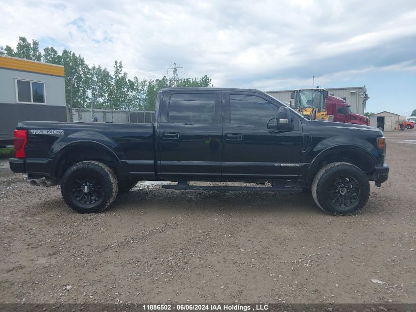 2022 Ford F-250 Lariat VIN: 1FT8W2BT5NEF17275 Lot: 11886502