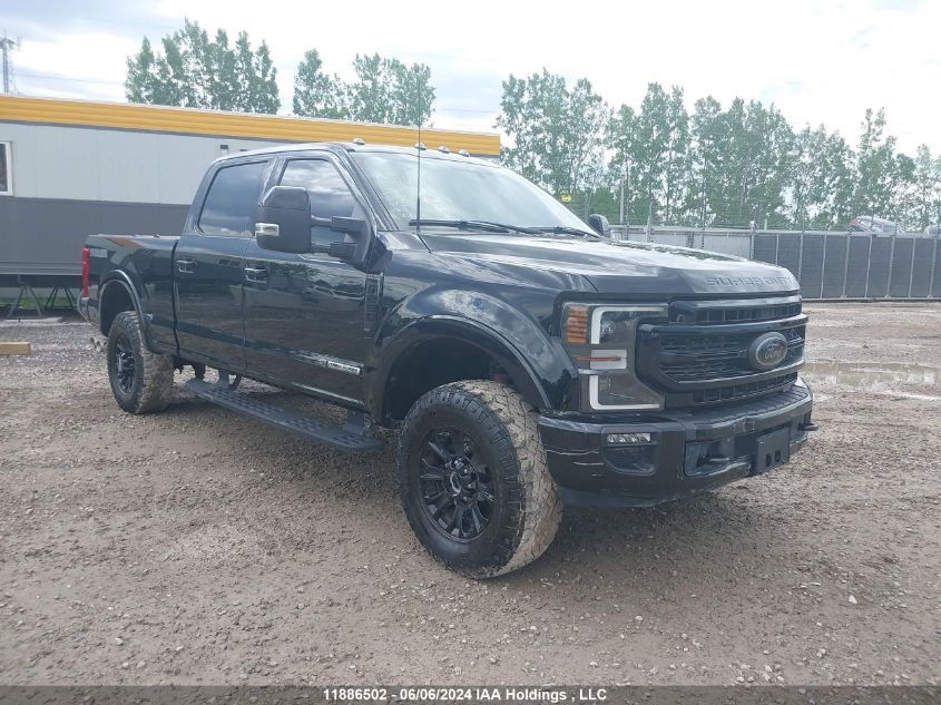 2022 Ford F-250 Lariat VIN: 1FT8W2BT5NEF17275 Lot: 11886502