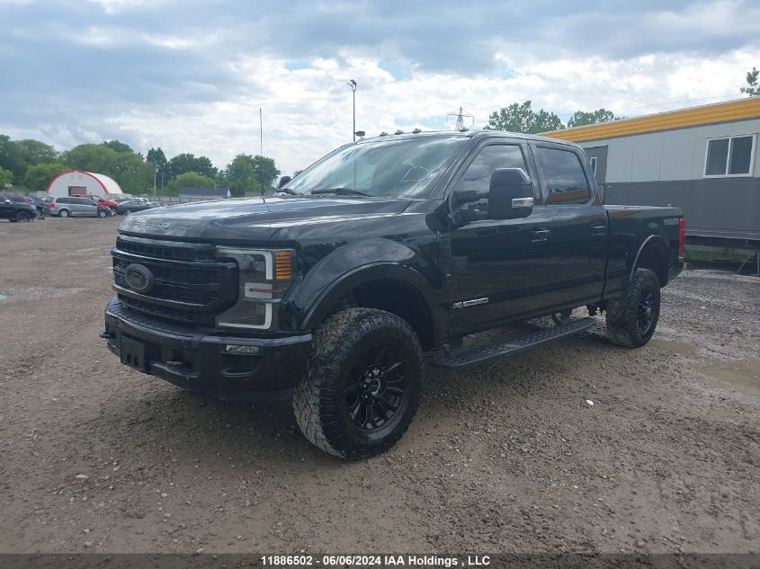 2022 Ford F-250 Lariat VIN: 1FT8W2BT5NEF17275 Lot: 11886502