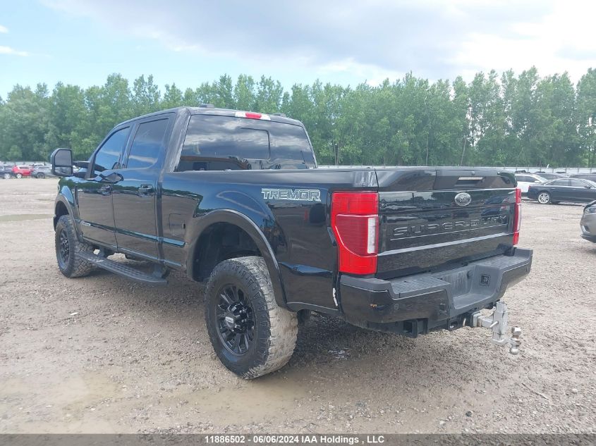 2022 Ford F-250 Lariat VIN: 1FT8W2BT5NEF17275 Lot: 11886502