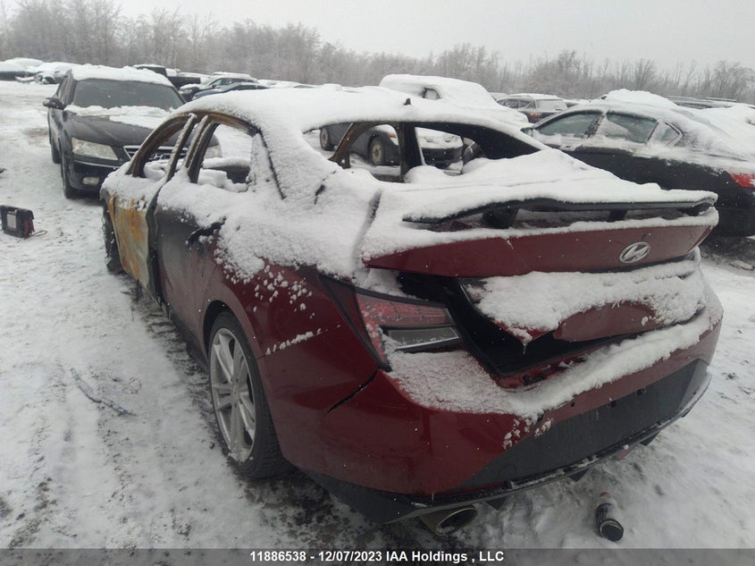 2023 Hyundai Elantra N VIN: KMHLW4AK9PU017073 Lot: 11886538