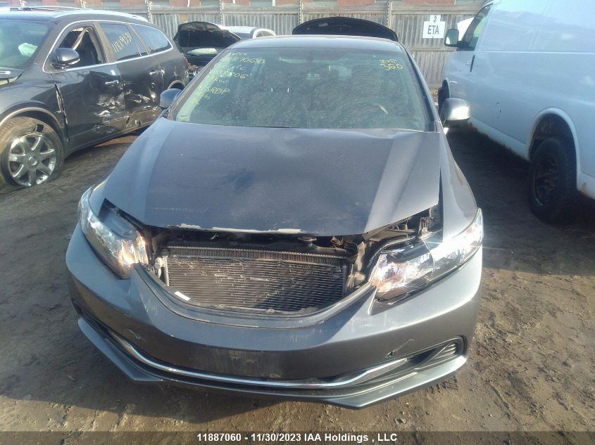 2013 Honda Civic Sdn Lx VIN: 2HGFB2F48DH038606 Lot: 11887060