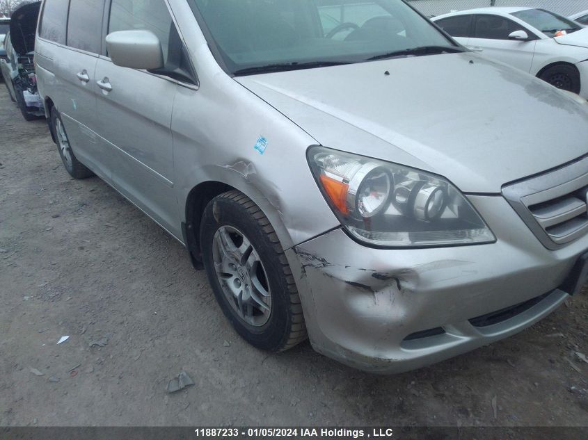 2007 Honda Odyssey Ex-L VIN: 5FNRL38787B448533 Lot: 11887233
