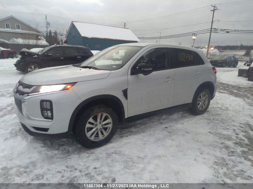 2022 Mitsubishi Rvr Se/Sel/Le/Gt VIN: JA4AJVAW2NU602135 Lot: 11887304