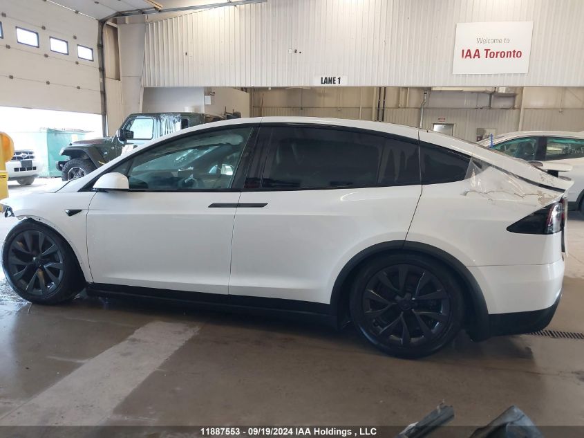 2023 Tesla Model X VIN: 7SAXCAE57PF385829 Lot: 11887553