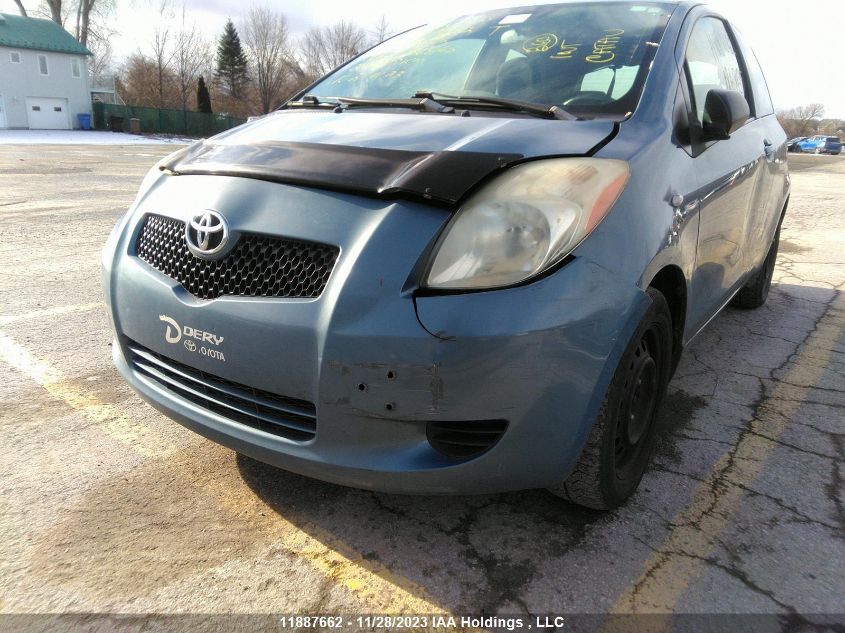 2008 Toyota Yaris VIN: JTDJT923385186865 Lot: 11887662