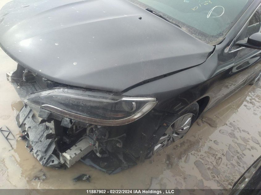 2015 Chrysler 200 Lx VIN: 1C3CCCFB7FN672250 Lot: 11887902