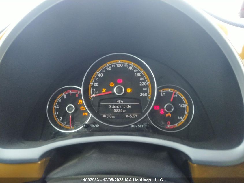 2017 Volkswagen Beetle VIN: 3VWS17AT3HM612674 Lot: 11887933