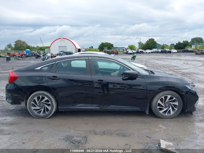 2019 Honda Civic Ex VIN: 2HGFC2F76KH039516 Lot: 11888449