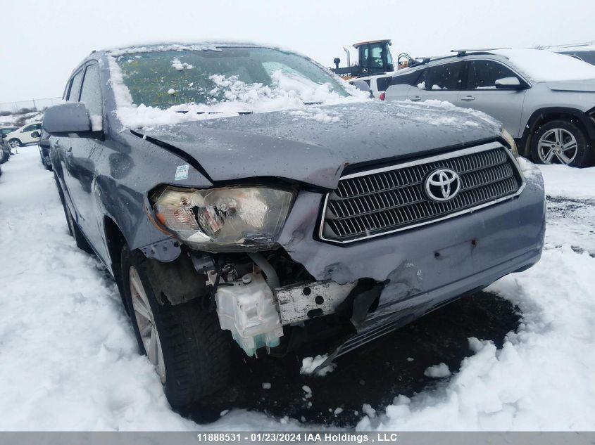 2008 Toyota Highlander Hybrid Limited VIN: JTEEW44A382001122 Lot: 11888531