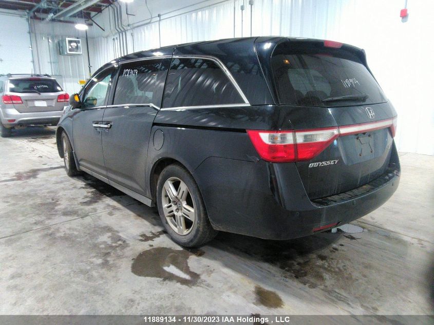 2012 Honda Odyssey Touring/Touring Elite VIN: 5FNRL5H92CB506823 Lot: 11889134