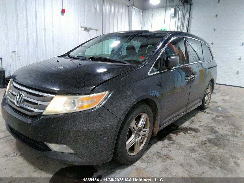 2012 Honda Odyssey Touring/Touring Elite VIN: 5FNRL5H92CB506823 Lot: 11889134