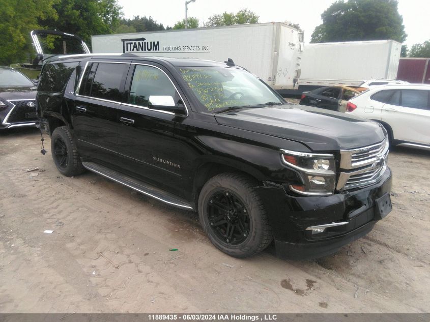 2016 Chevrolet Suburban Ltz VIN: 1GNSKJKC9GR334234 Lot: 11889435