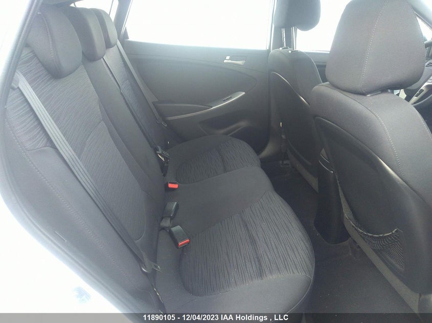 2017 Hyundai Accent Se VIN: KMHCT5AE2HU304796 Lot: 11890105