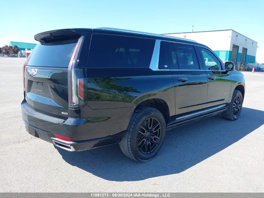 2022 Cadillac Escalade Esv VIN: 1GYS4LKLXNR155786 Lot: 11891273