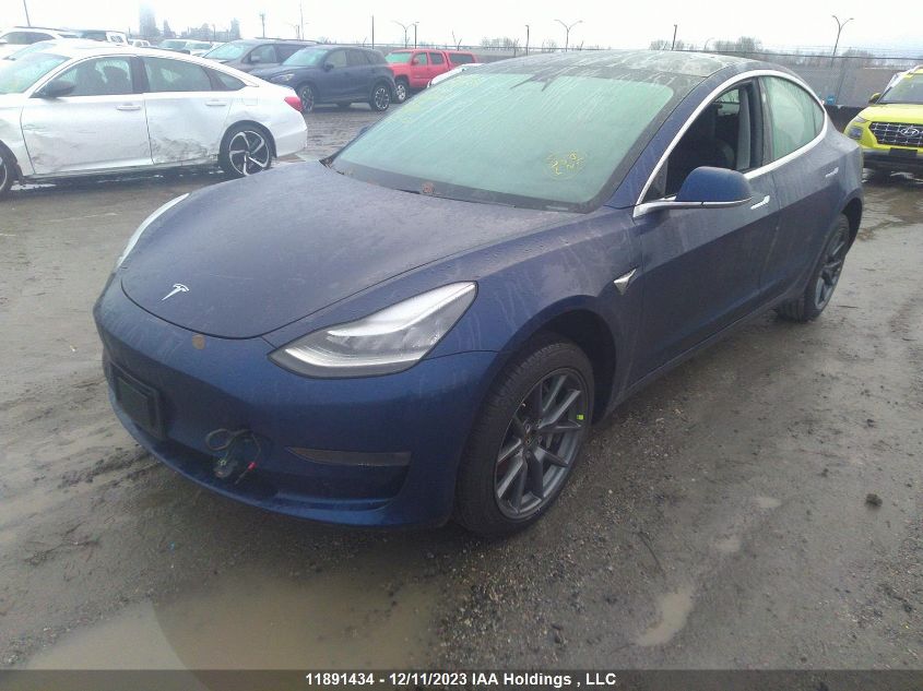 2019 Tesla Model 3 Range VIN: 5YJ3E1EA4KF414330 Lot: 11891434