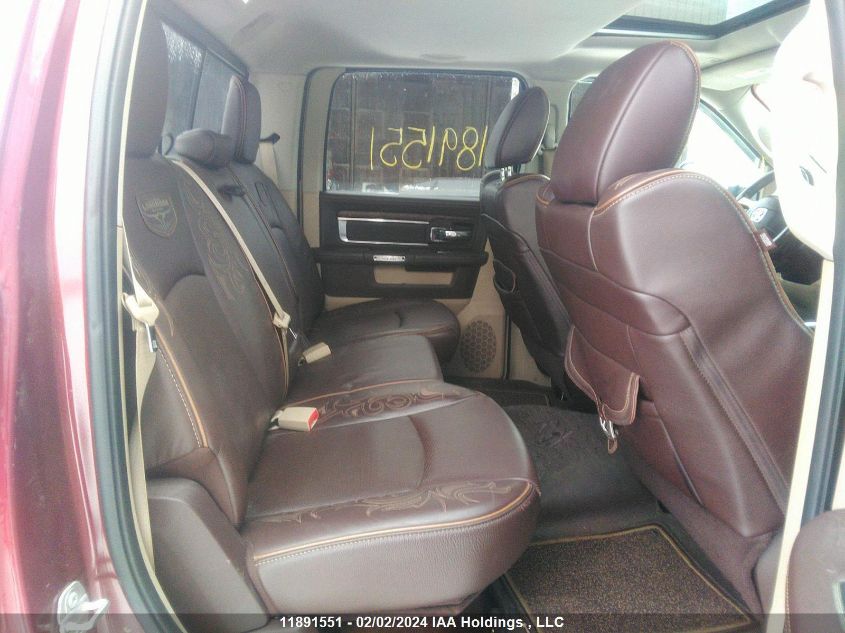 2017 Ram 1500 Longhorn VIN: 1C6RR7WTXHS665213 Lot: 11891551