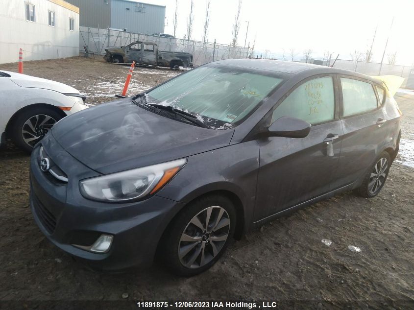 2017 Hyundai Accent Se VIN: KMHCT5AE7HU311551 Lot: 11891875