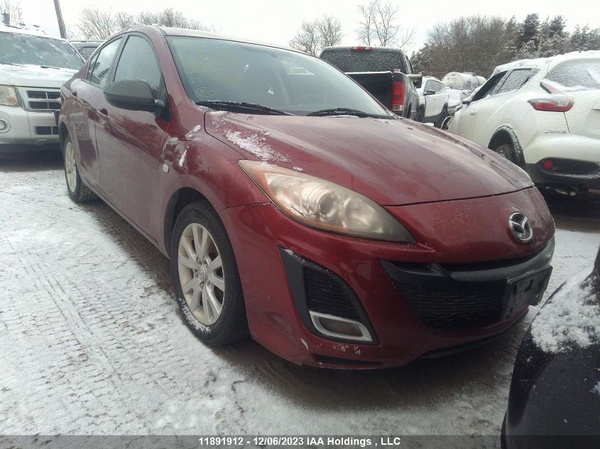 2010 Mazda Mazda3 I Sport/I Sv/I Touring VIN: JM1BL1SF9A1173096 Lot: 11891912