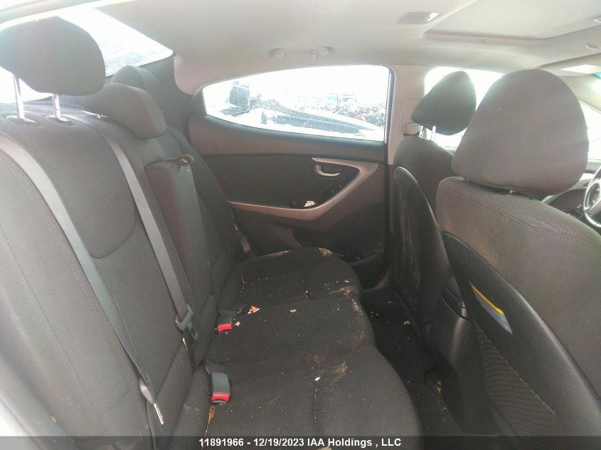 2015 Hyundai Elantra Gls VIN: KMHDH4AH8FU388677 Lot: 11891966