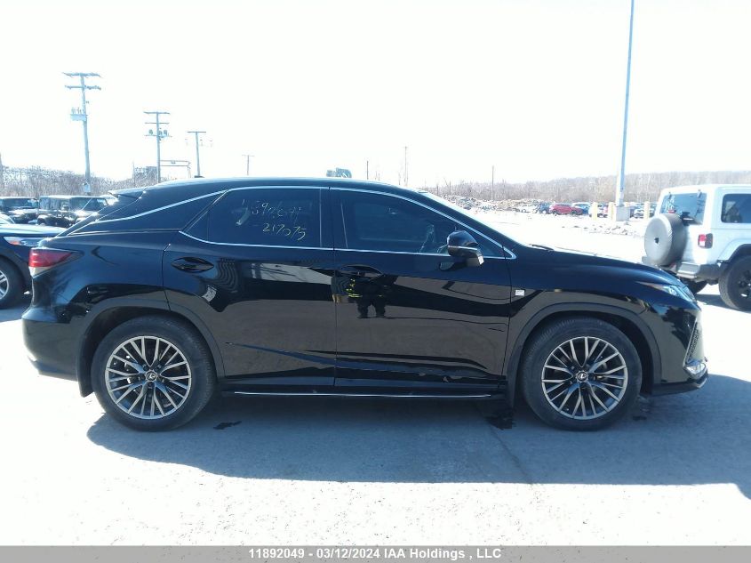 2020 Lexus Rx 350 VIN: 2T2YZMDA6LC217075 Lot: 11892049