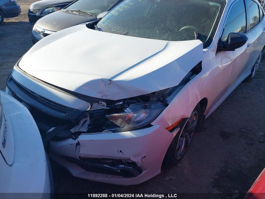 2019 Honda Civic Lx VIN: 2HGFC2F57KH008483 Lot: 11892288