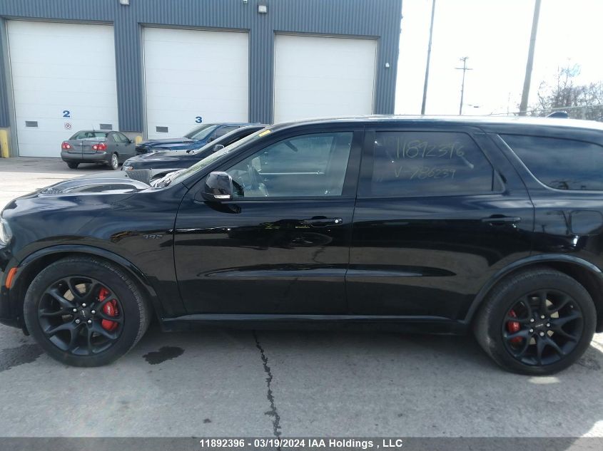 2021 Dodge Durango Srt 392 VIN: 1C4SDJGJ9MC786239 Lot: 11892396