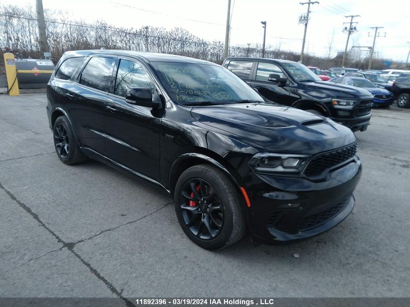 2021 Dodge Durango Srt 392 VIN: 1C4SDJGJ9MC786239 Lot: 11892396