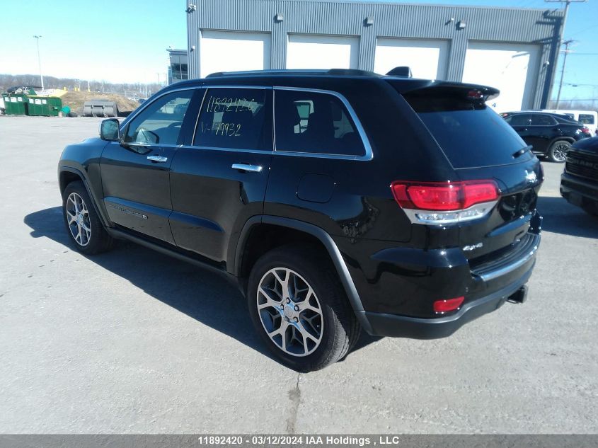 2022 Jeep Grand Cherokee Wk Limited VIN: 1C4RJFBGXNC179932 Lot: 11892420