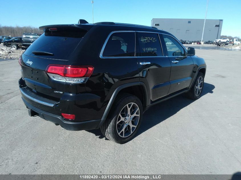 2022 Jeep Grand Cherokee Wk Limited VIN: 1C4RJFBGXNC179932 Lot: 11892420