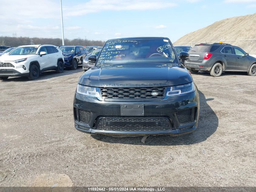 2019 Land Rover Range Rover Sport Hst VIN: SALWS2SU4KA869027 Lot: 11892442