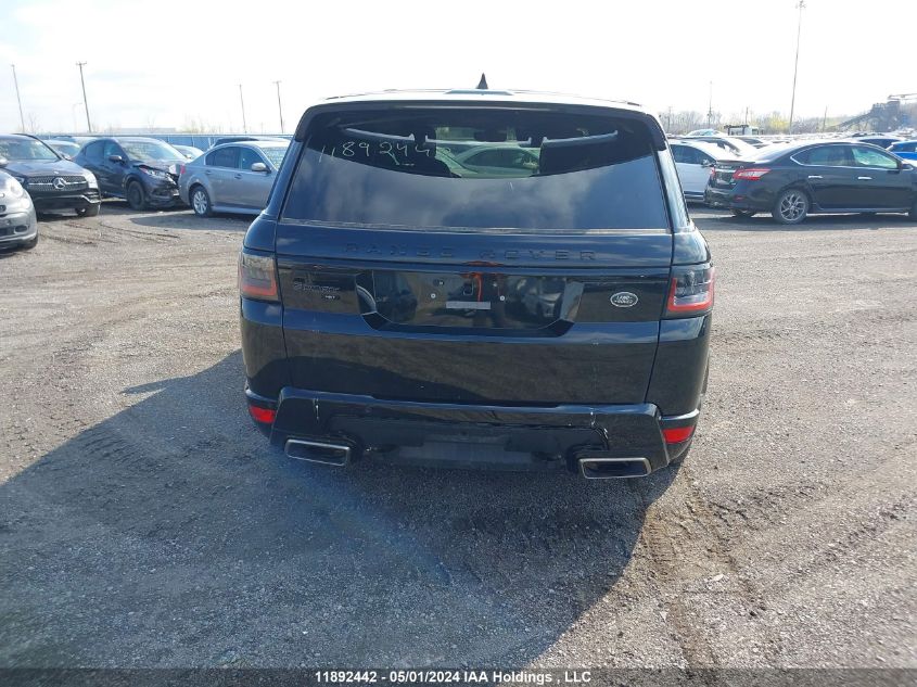 2019 Land Rover Range Rover Sport Hst VIN: SALWS2SU4KA869027 Lot: 11892442