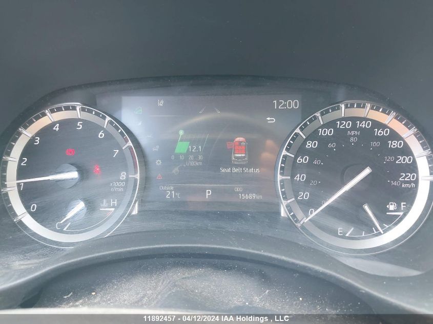 2022 Toyota Highlander Xle VIN: 5TDGZRBH3NS574107 Lot: 11892457