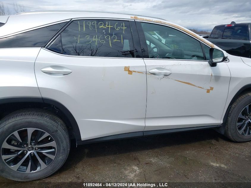 2022 Lexus Rx Rx 350 VIN: 2T2HZMDA2NC346921 Lot: 11892464