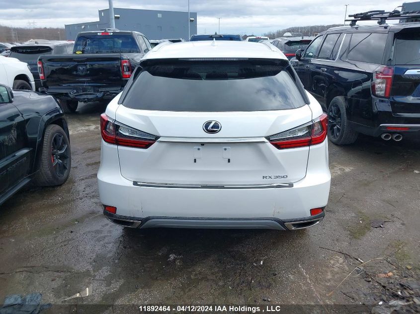 2022 Lexus Rx Rx 350 VIN: 2T2HZMDA2NC346921 Lot: 11892464